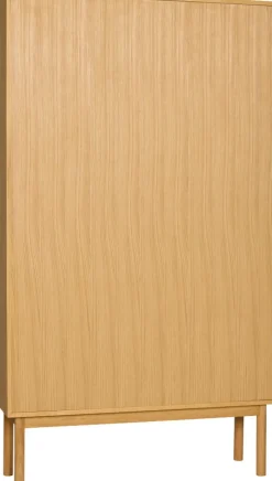 Commode en bois de chêne 110x35xh190cm Read - Hübsch
