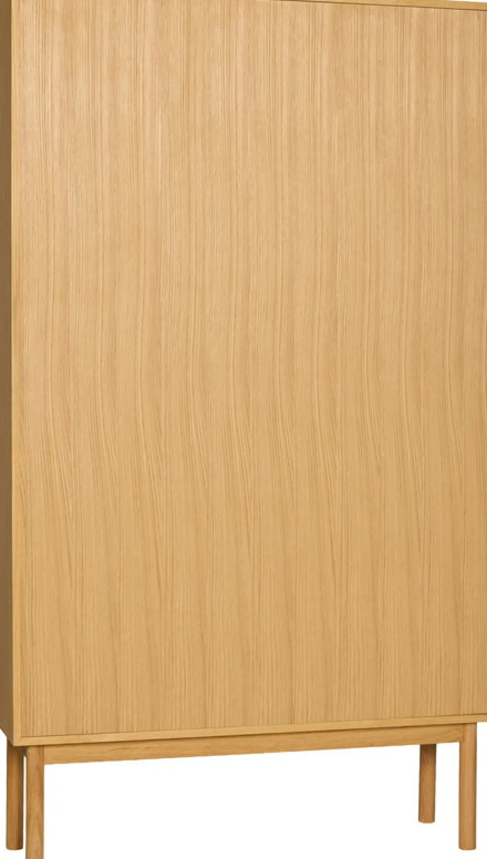 Commode en bois de chêne 110x35xh190cm Read - Hübsch