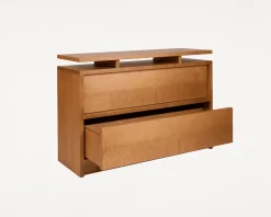 Commode en bouleau brun chaud 100 x 35 x 70 cm Ratio - Frama