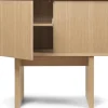 Commode en chêne naturel 100x72,5cm Stilt - Ferm Living