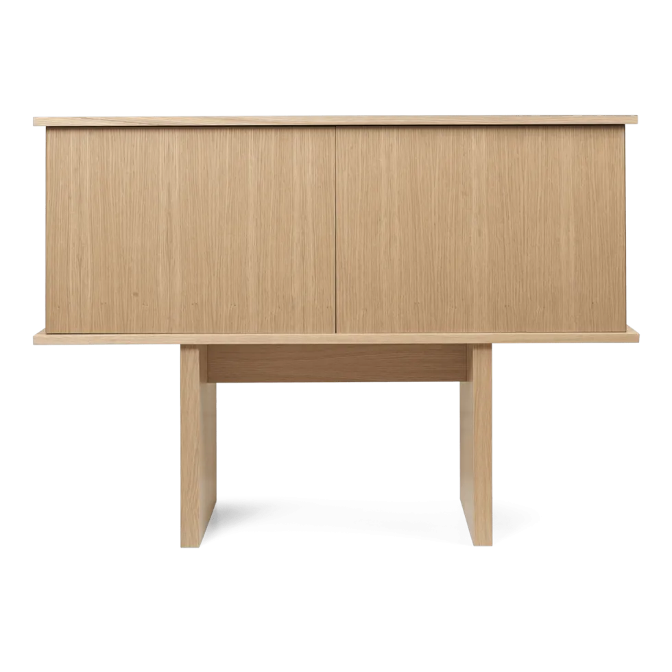 Commode en chêne naturel 100x72,5cm Stilt - Ferm Living