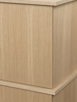 Commode en chêne naturel 100x72,5cm Stilt - Ferm Living