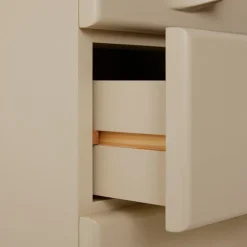 Commode 6 tiroirs crème - HKLIVING