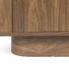 Commode à tiroirs en bois de noyer 40x90x80cm Oréa - The Cool Republic