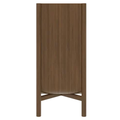 Commode à tiroirs en chêne teinté 100 x 40 x 90 cm Marius - Hartô