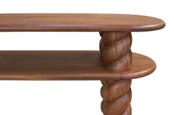 Console en bois d'acajou 164x49x77,5cm Nami - Versmissen