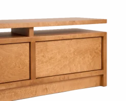 Console en bouleau brun chaud 140 x 35 x 40 cm Ratio - Frama