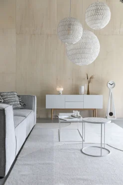 Console en chêne et bois mdf blanc 160cm Dressoir - Zuiver