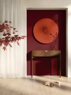 Console en chêne teinté 100 x 36,5 x 90 cm Marius - Hartô