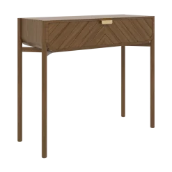 Console en chêne teinté 100 x 36,5 x 90 cm Marius - Hartô