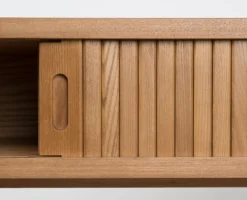Console en frêne naturel 120cm Barbier - Zuiver