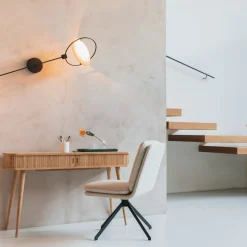 Console en frêne naturel 120cm Barbier - Zuiver