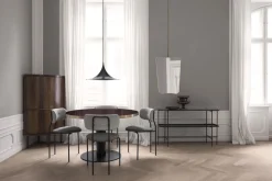 Console en marbre noir et vert 120x72 TS - Gubi