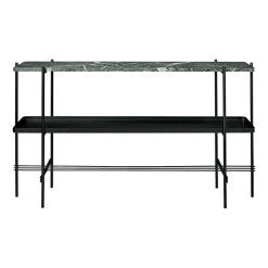 Console en marbre noir et vert 120x72 TS - Gubi