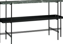 Console en marbre noir et vert 120x72 TS - Gubi