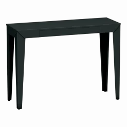 Console à tiroir anthracite finition mate 103 cm Zef - Matière Grise