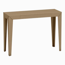 Console à tiroir sable finition mate 103 cm Zef - Matière Grise