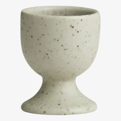 Coquetier en céramique couleur sable Grainy - Nordal