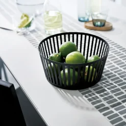 Corbeille à fruits noire - Yamazaki