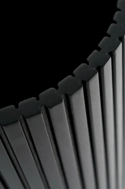 Corbeille à papier Roller Max noire en acajou - Ethnicraft Accessories