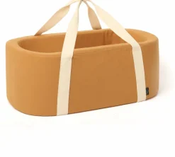 Couffin bébé en coton camel 73 x 43 cm Kuko - Charlie Crane