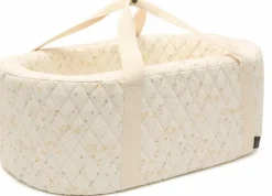Couffin bébé en coton à motifs fleuris pia matelassé 73 x 43 cm Kuko - Charlie Crane