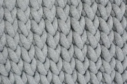 Couffin en crochet gris clair et matelas Moses - Happy Moses