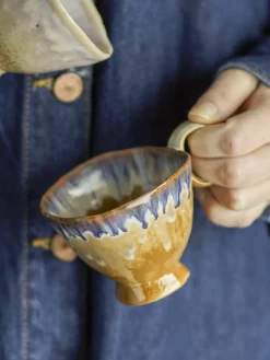 Coupe Imogen Grès Bleu - Bloomingville