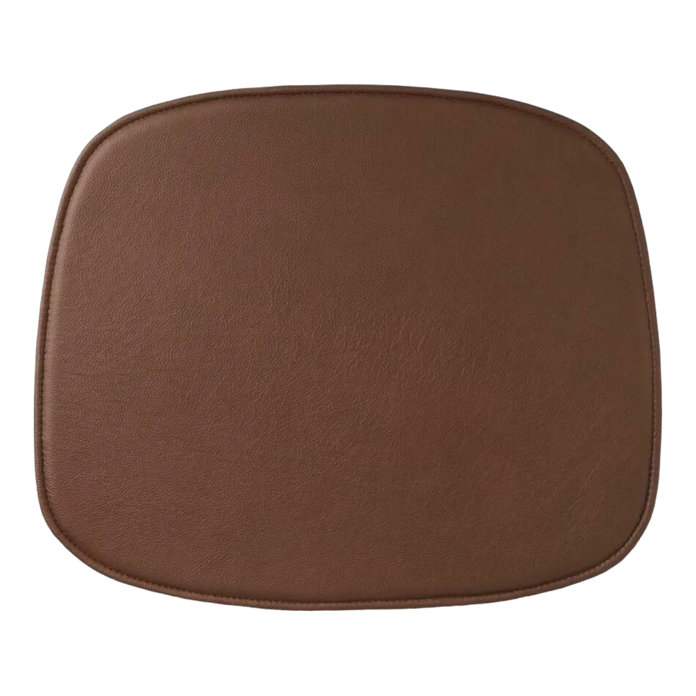 Coussin d'assise en cuir brandy sorensen ultra 53 x 39 cm Form - Normann Copenhagen
