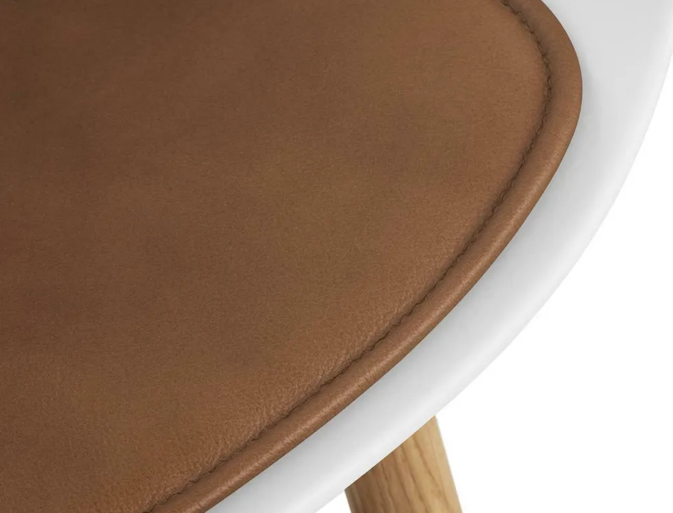 Coussin d'assise en cuir brandy sorensen ultra 53 x 39 cm Form - Normann Copenhagen