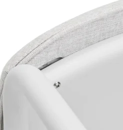 Coussin d'assise en polyester gris clair pour chaise fred's - Fatboy