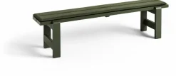 Coussin d'assise olive 190 cm pour le banc Weekday - Hay