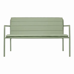 Coussin d'assise vert pour banc dapple deux places 115x101x2,5cm Dapple - Ferm living