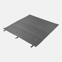 Coussin de banc matelassé anthracite Palissade - HAY