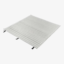 Coussin de banc matelassé gris Palissade - HAY