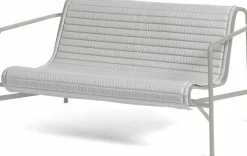 Coussin de canapé matelassé gris Palissade - HAY