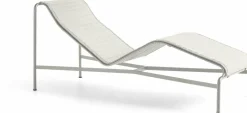 Coussin de chaise longue matelassé gris Palissade - HAY
