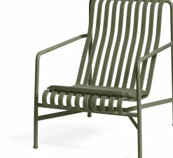Coussin de lounge chair high & low olive Palissade - HAY