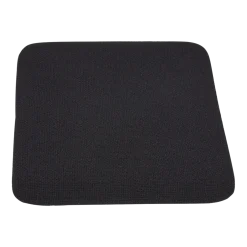 Coussin de siège pour tabouret anthracite bouclé 27,5x32x2,5cm Curva - AYTM