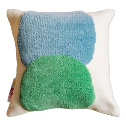 Coussin en laine 45x45cm The Vase - Colortherapis