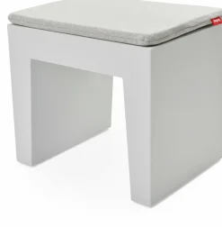 Coussin gris clair pour tabouret Concrete - Fatboy
