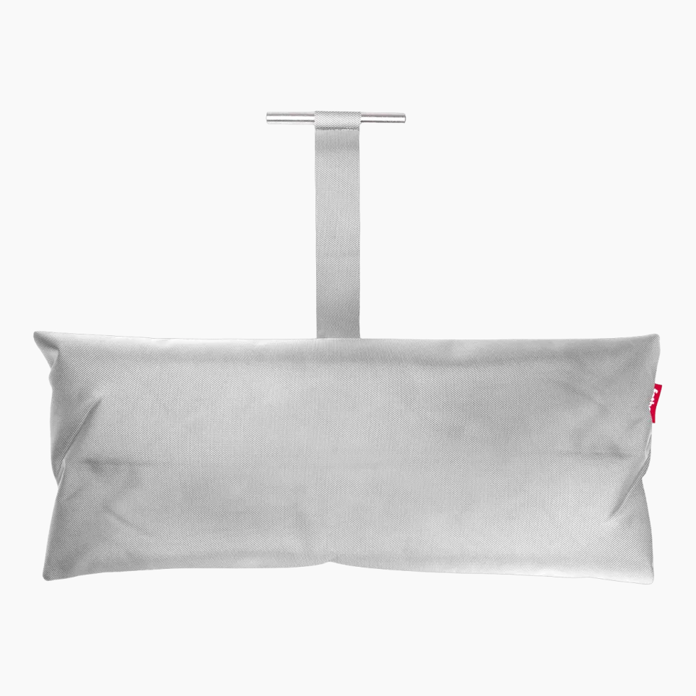 Coussin hamac Headdemock gris clair - Fatboy