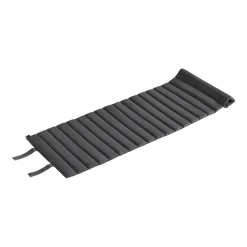 Coussin matelassé anthracite pour la chaise longue Crate - Hay