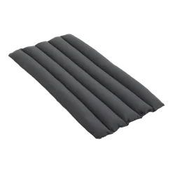 Coussin matelassé en oléfine anthracite pour fauteuil Palissade - Hay