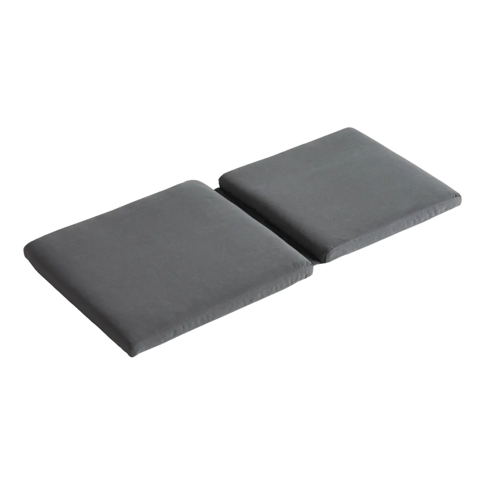 Coussin pliable anthracite pour la chaise longue Crate - Hay