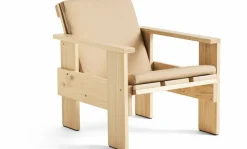 Coussin pliable beige pour la chaise longue Crate - Hay