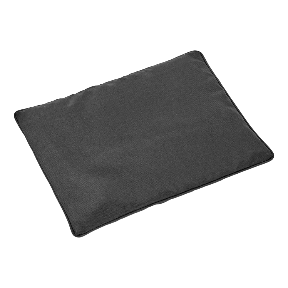 Coussin pour jardin en polyester noir 65 x 50 cm Fontainebleau - Serax