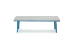 Coussin rayé gris clair pour banc d'extérieur fred's 160x40cm - Fatboy