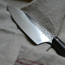 Couteau de chef en bois d'ébène et inox Z40 29 cm Big tom - Atelier Miguel