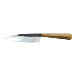 Couteau de chef en chêne et inox Z40 29 cm Big tom - Atelier Miguel